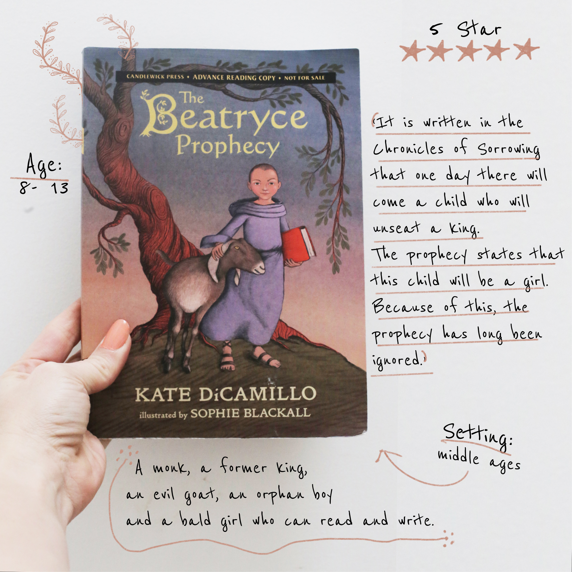 The Beatryce Prophecy by Kate DiCamillo