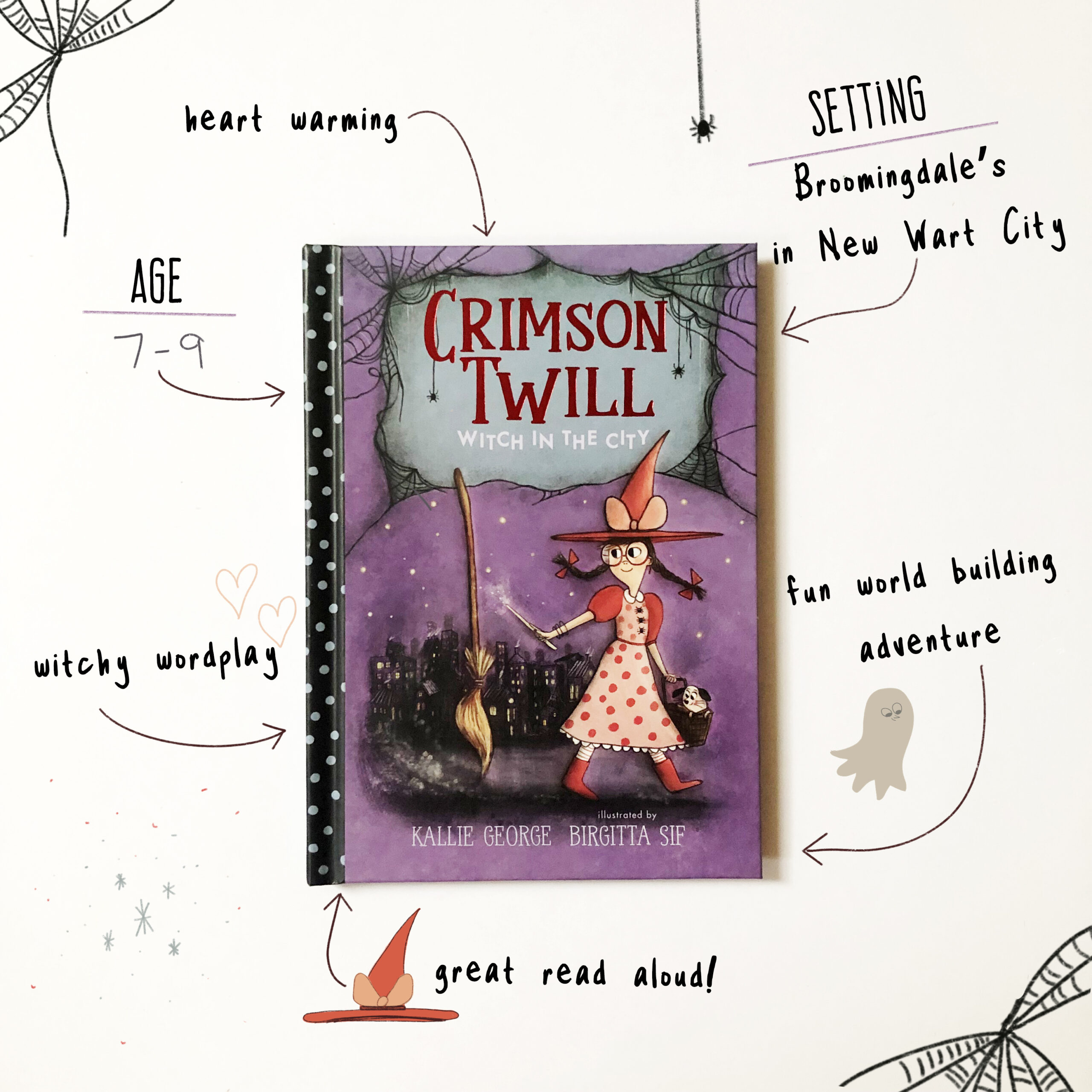 Crimson Twill: Witch in the City by Kallie George