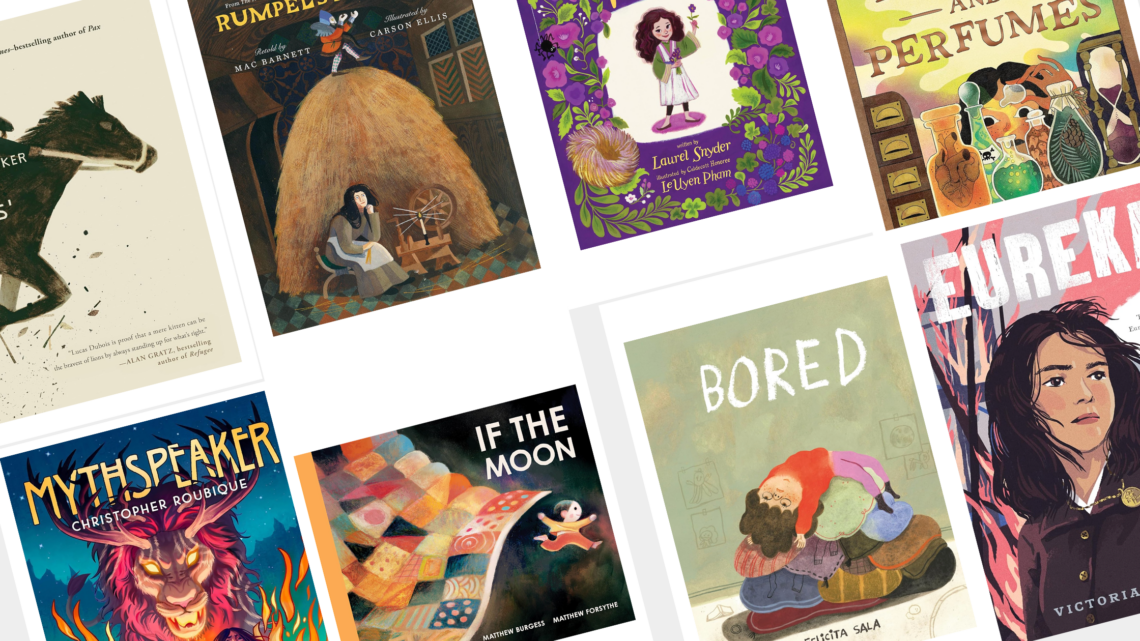 a layout of new kids books coming in 2026